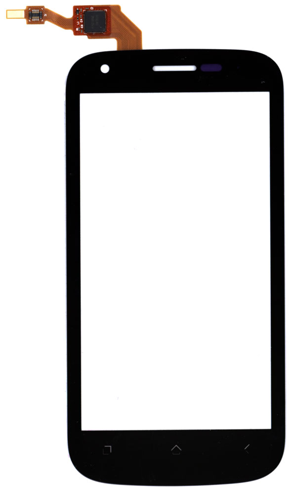 Сенсорное стекло (тачскрин) для Fly IQ443 Trend черное