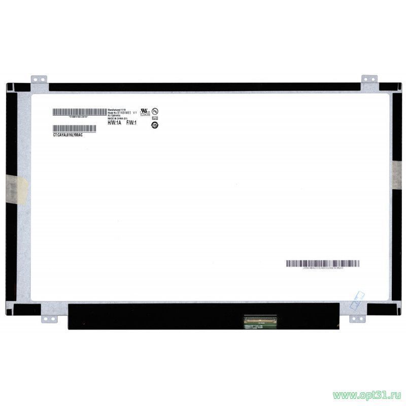 Матрица 14" LED Slim 40pin глянцевая