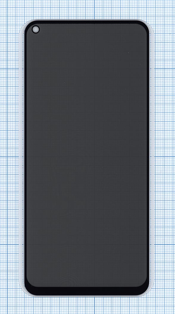 Защитное стекло Privacy "Анти-шпион" для Vivo Y70 S
