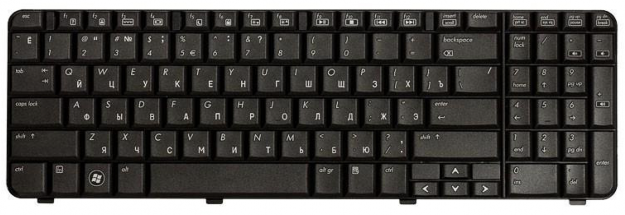 Клавиатура HP Compaq Presario CQ61 OEM