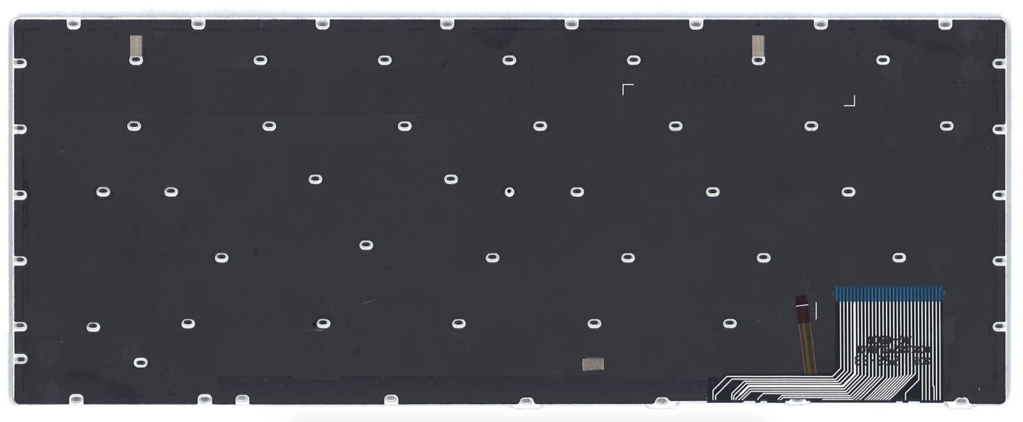 Клавиатура Samsung NP740U3E с подсветкой, серебристая, OEM