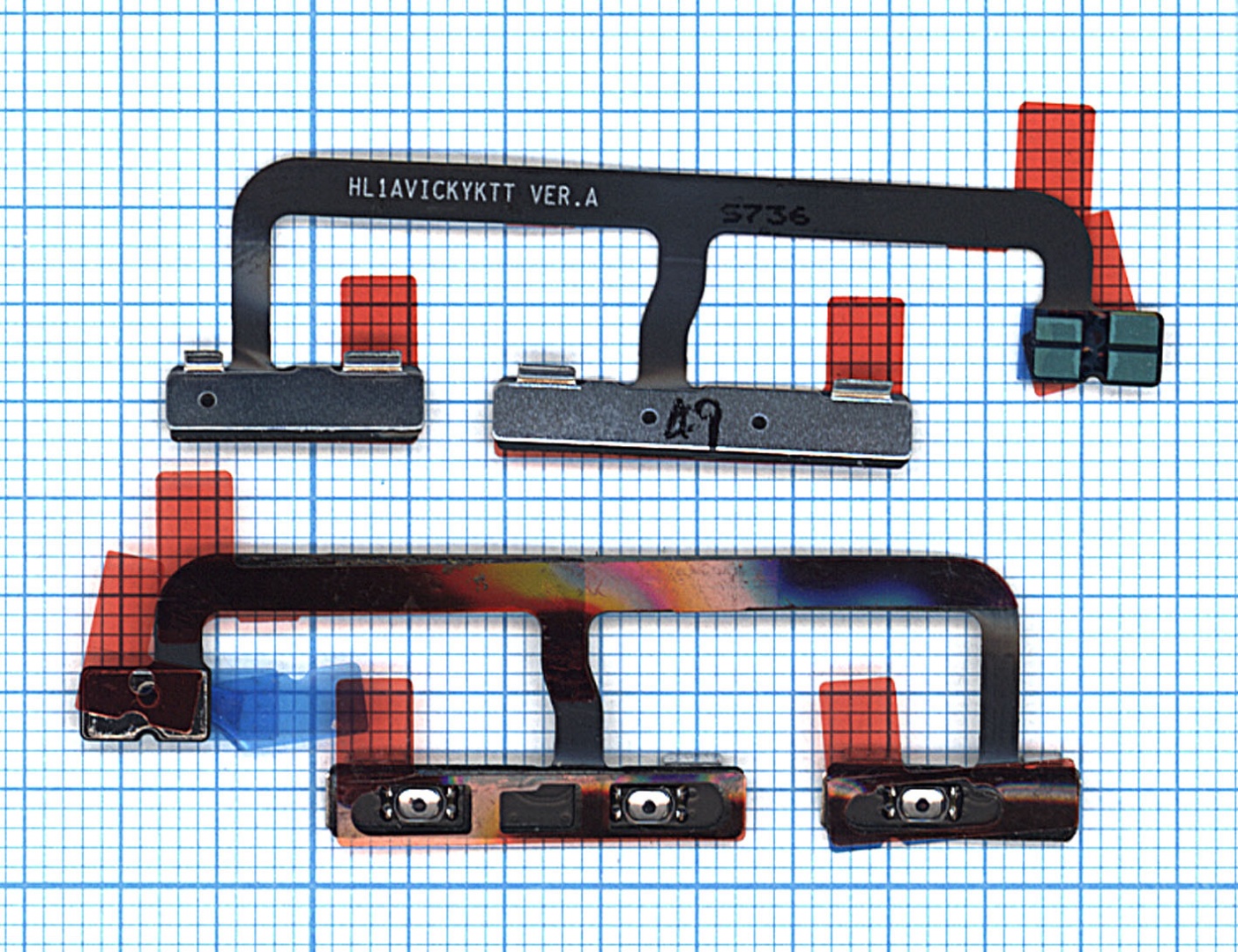 Шлейф кнопки включения и громкости для Huawei P10 Plus