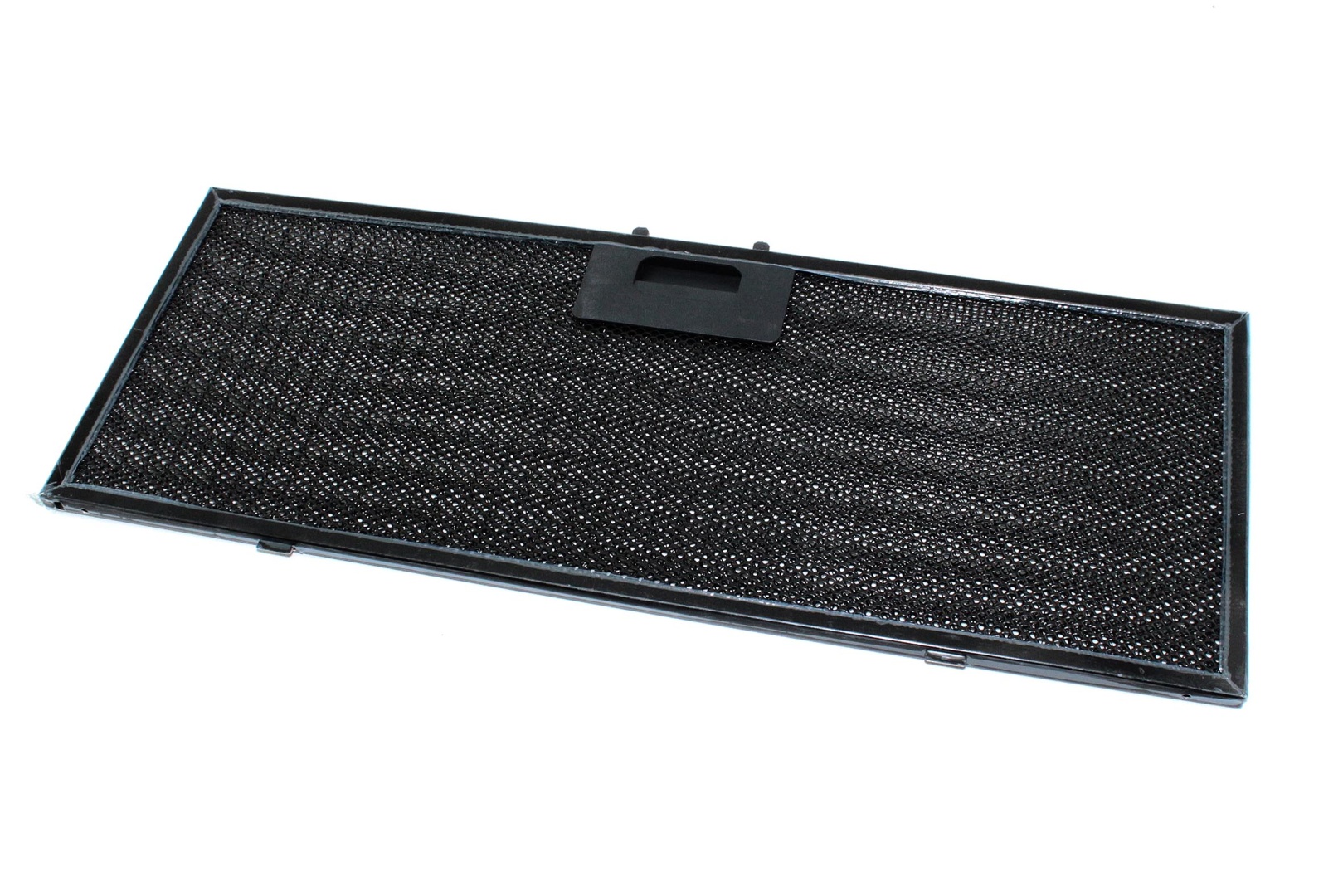 Жировой фильтр для вытяжки 450х170х8 с 1м замком, чёрный