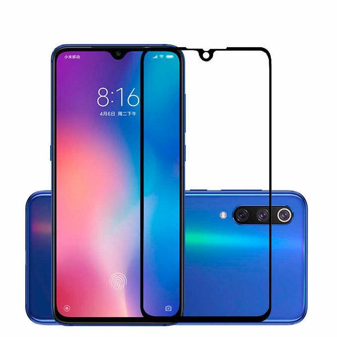 Защитное стекло 5D во весь экран Xiaomi Mi 9 SE