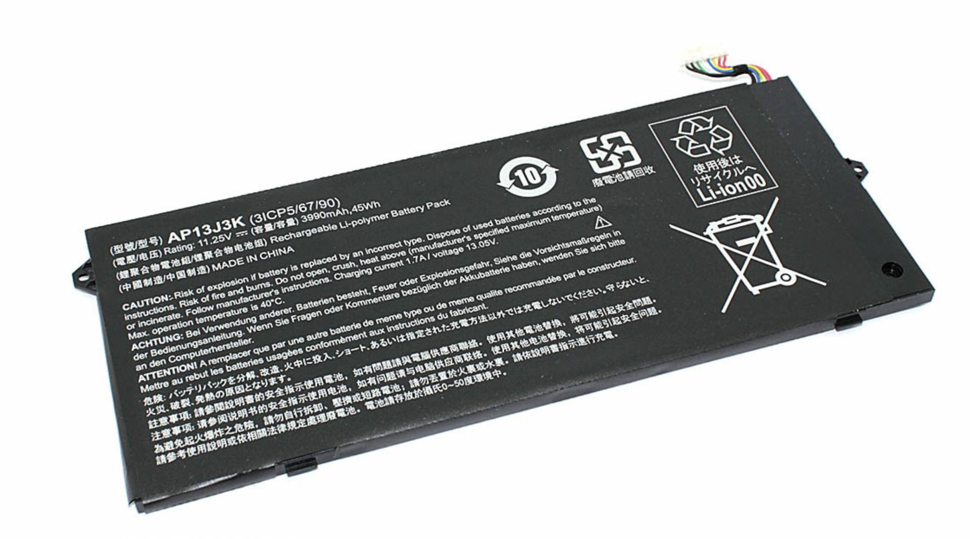 Аккумулятор Acer ﻿Chromebook C720P-2848 11.25V, 3920mAh, Original