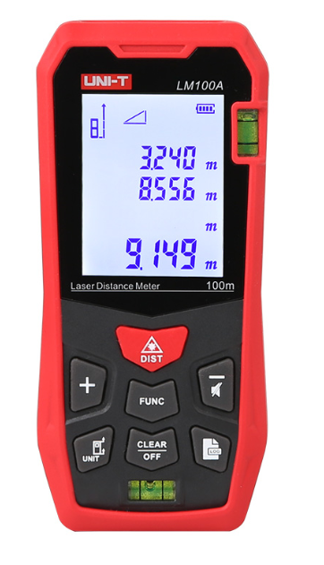 Лазерный дальномер UNI-T LM100A до 100 метров
