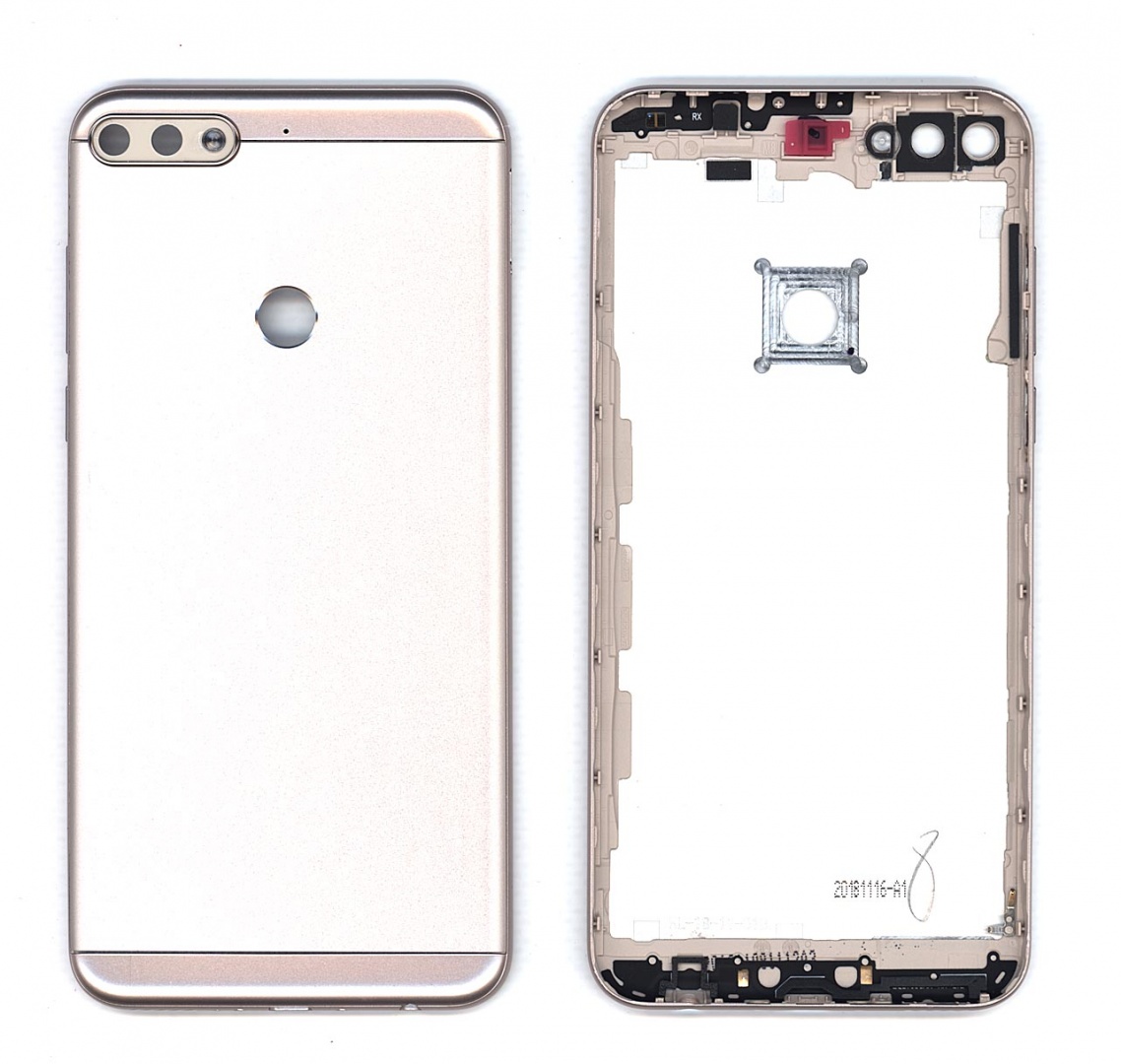 Задняя крышка для Huawei Honor 7A Pro золотая