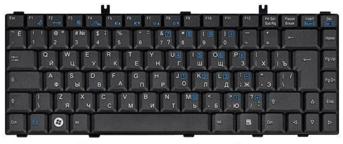 Клавиатура Fujitsu-Siemens Amilo La1703 OEM