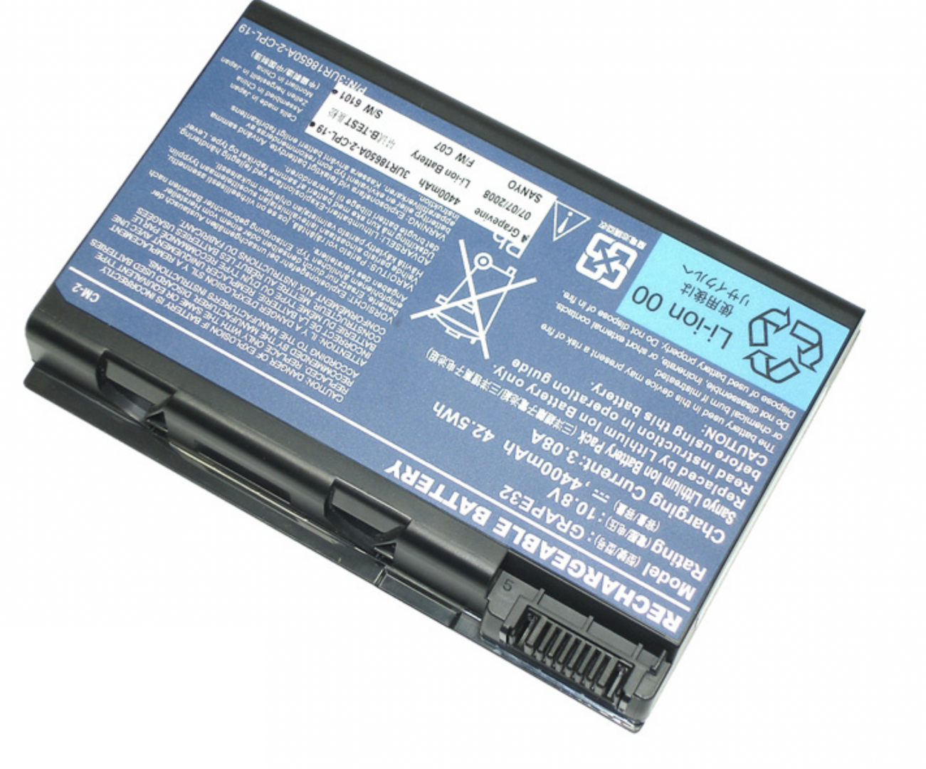 Аккумулятор Acer Aspire 3690 11.1V, 5200mAh, OEM