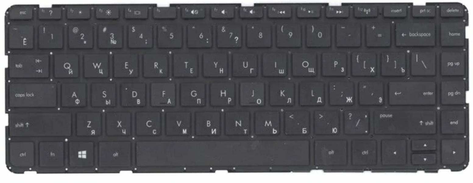 Клавиатура HP Pavilion 14-E000 без рамки, OEM
