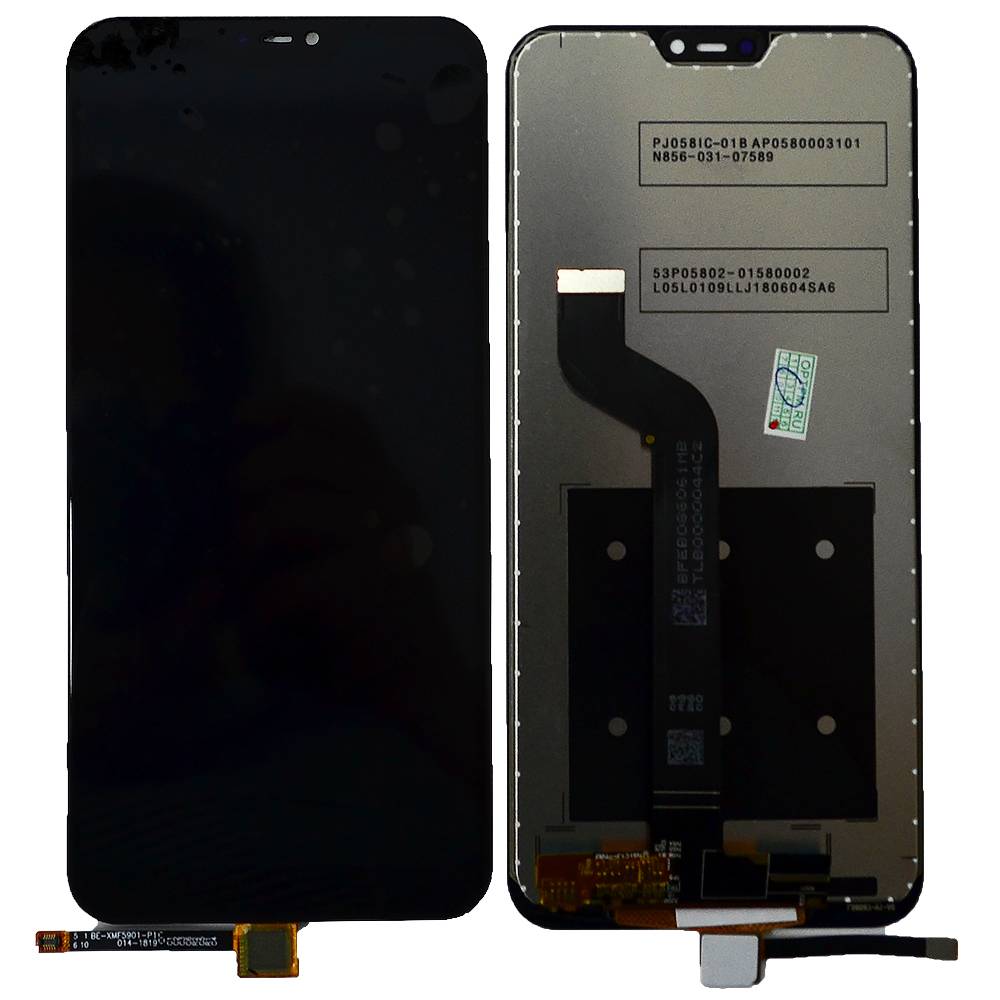 Дисплей Xiaomi Mi A2 Lite/Redmi 6 Pro + тачскрин черный (матрица orig)