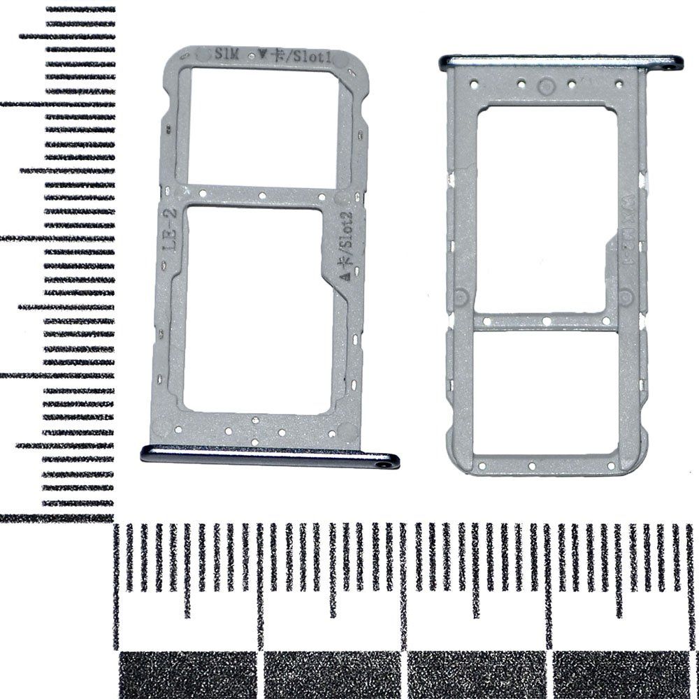 Держатель сим-карты Honor 9 Lite серый orig Factory