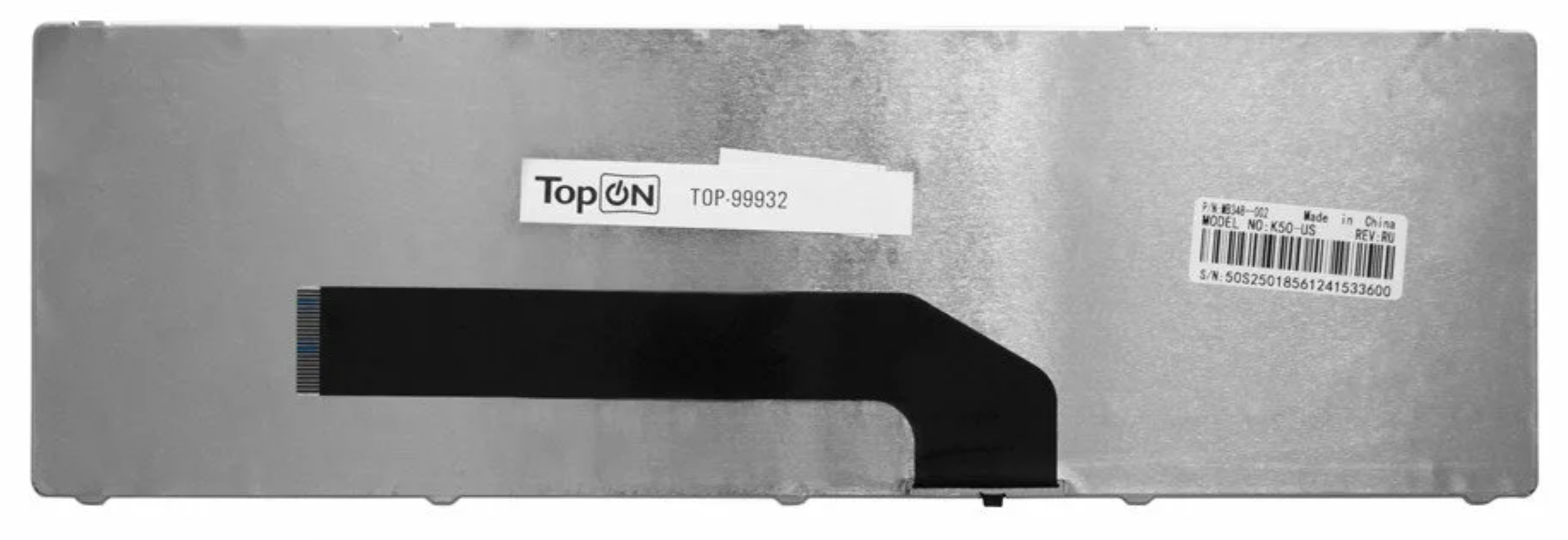 Клавиатура ASUS K50AF глянцевая, с рамкой, OEM