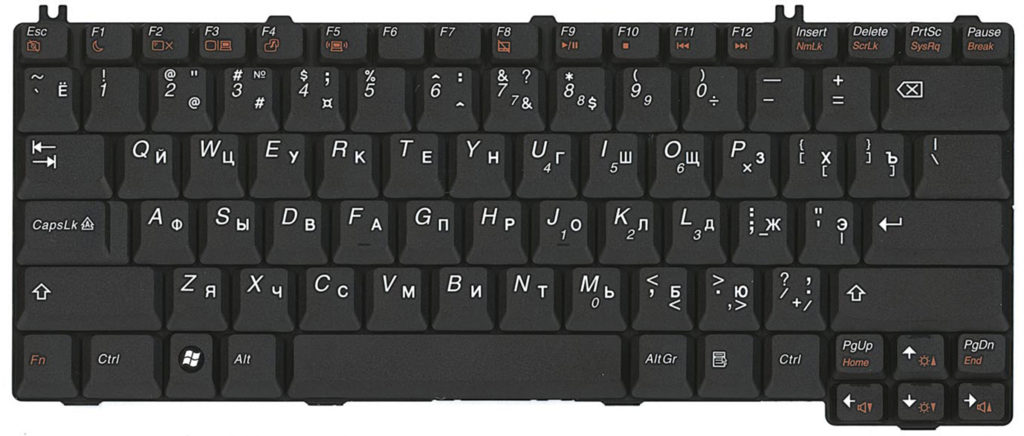 Клавиатура Lenovo IdeaPad G430 OEM