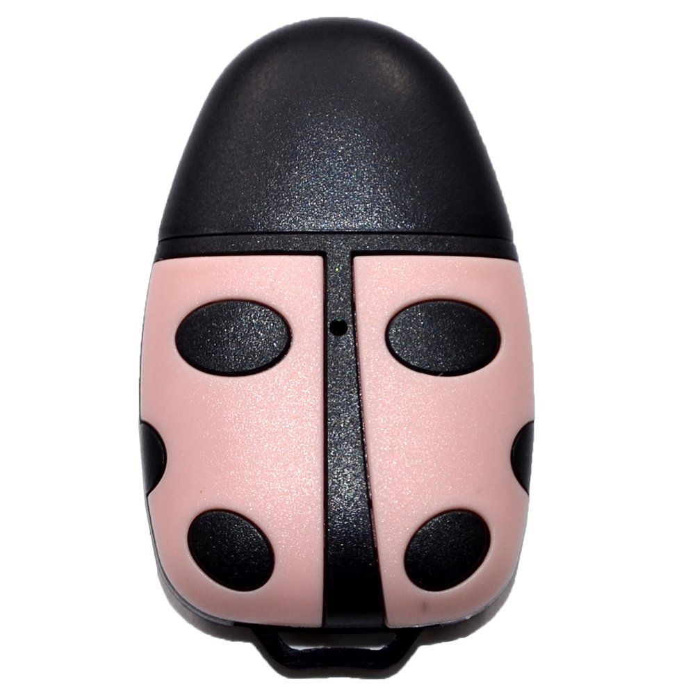 Картридер Micro SD - Micro USB "Божья коровка" светло-розовый