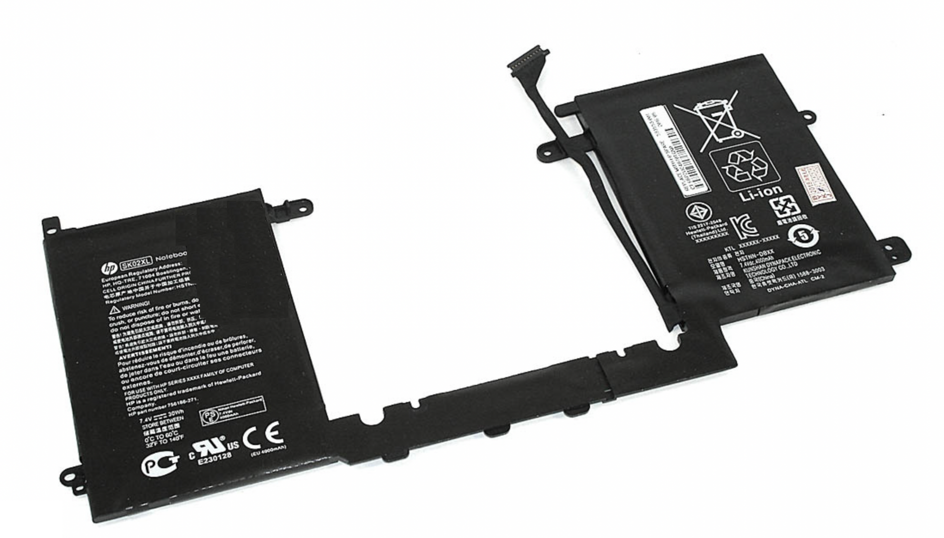 Аккумулятор HP Split 13-r 7.4V, 30Wh, Original