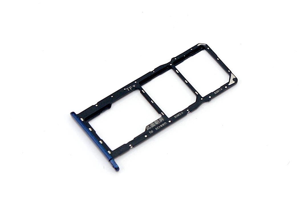 Лоток для SIM-карты Huawei Honor 8C синий
