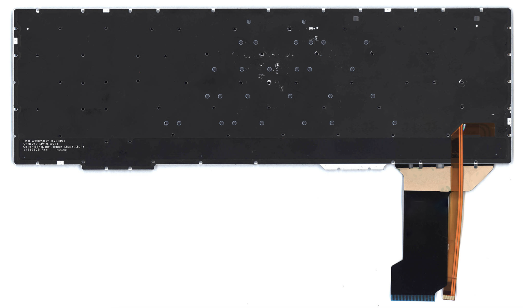 Клавиатура ASUS FX753VD-GC367 с красной подсветкой, OEM