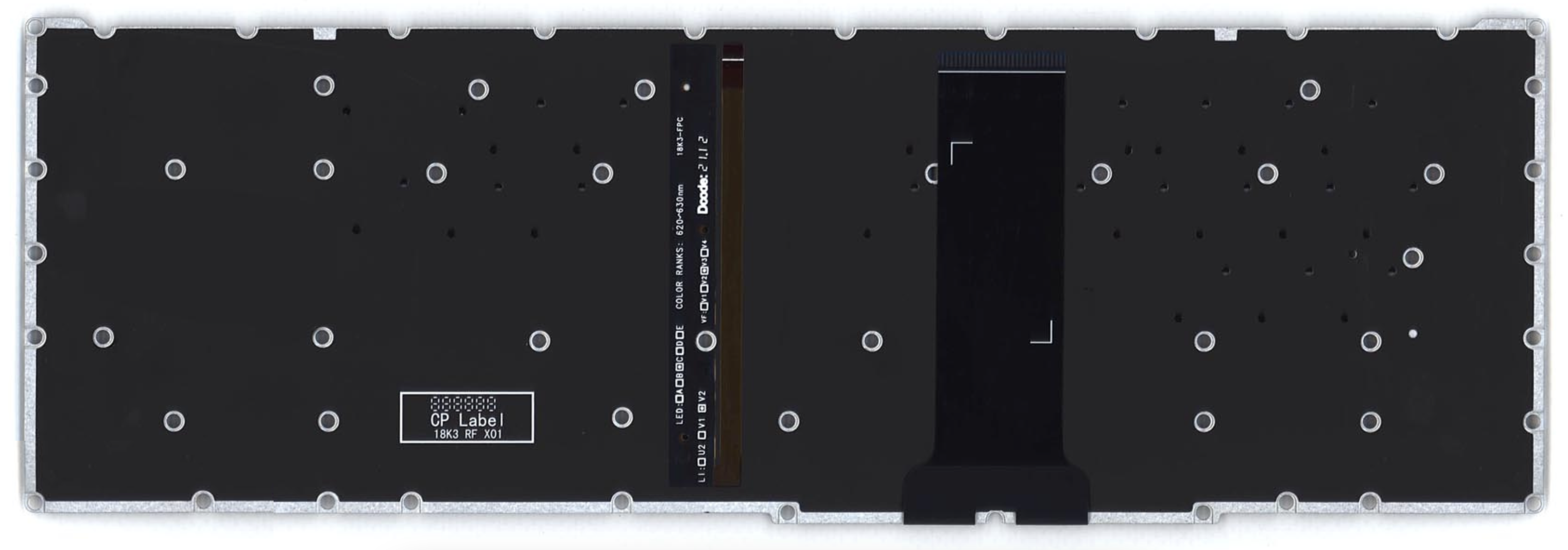 Клавиатура Acer Nitro 5 AN517-51 с красной подсветкой, OEM