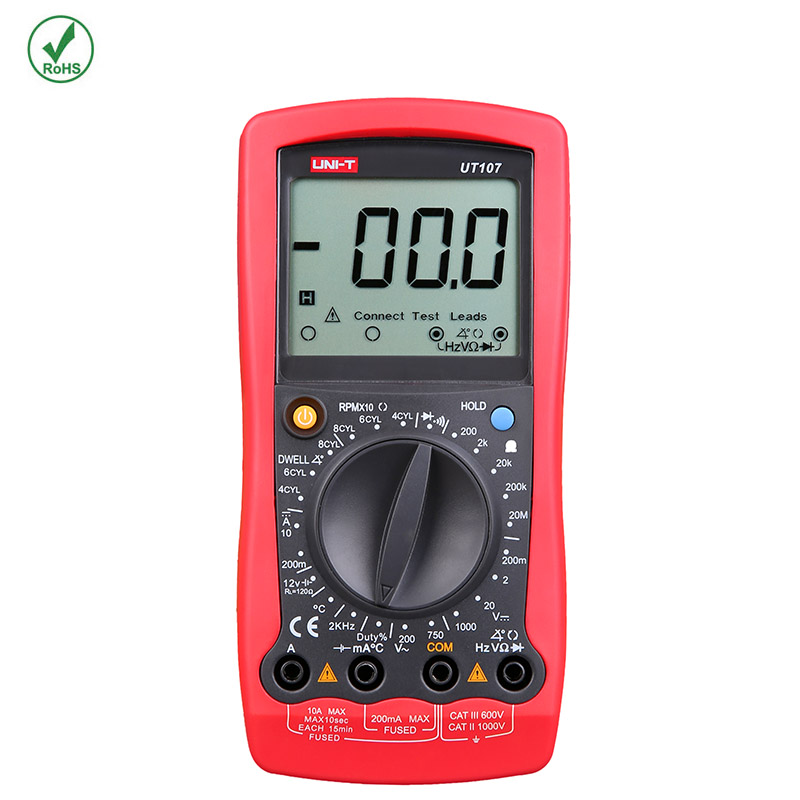 Автомобильный мультиметр UNI-T UT107
