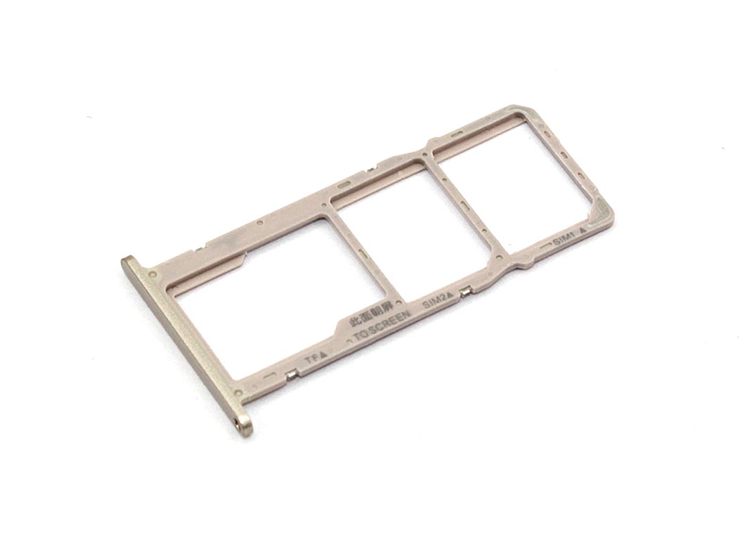 Лоток для SIM-карты Huawei Y5 2018 золотой