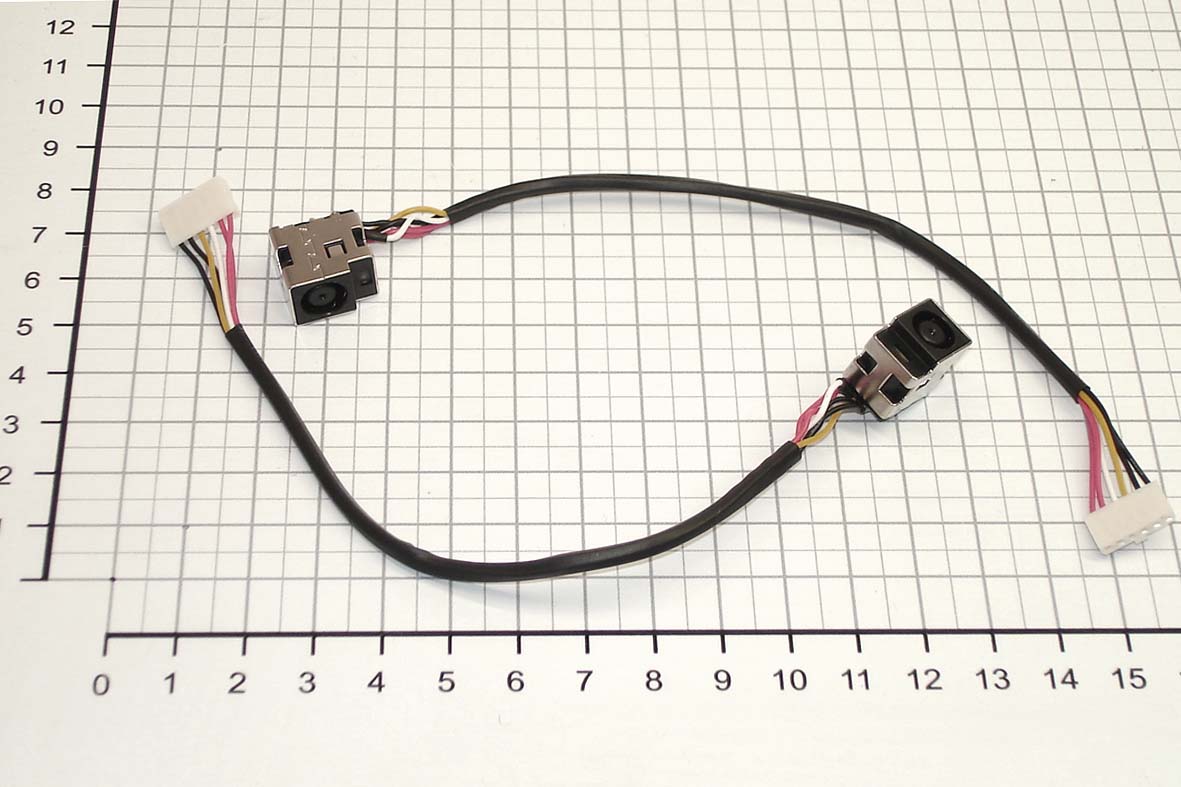 Разъем для ноутбука HY-HP006 HP DV5 DV6 с кабелем