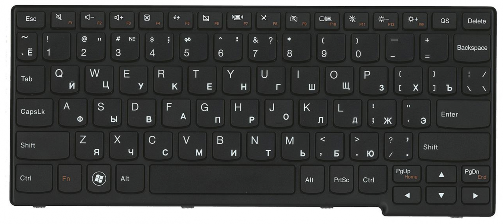 Клавиатура Lenovo IdeaPad S206 OEM