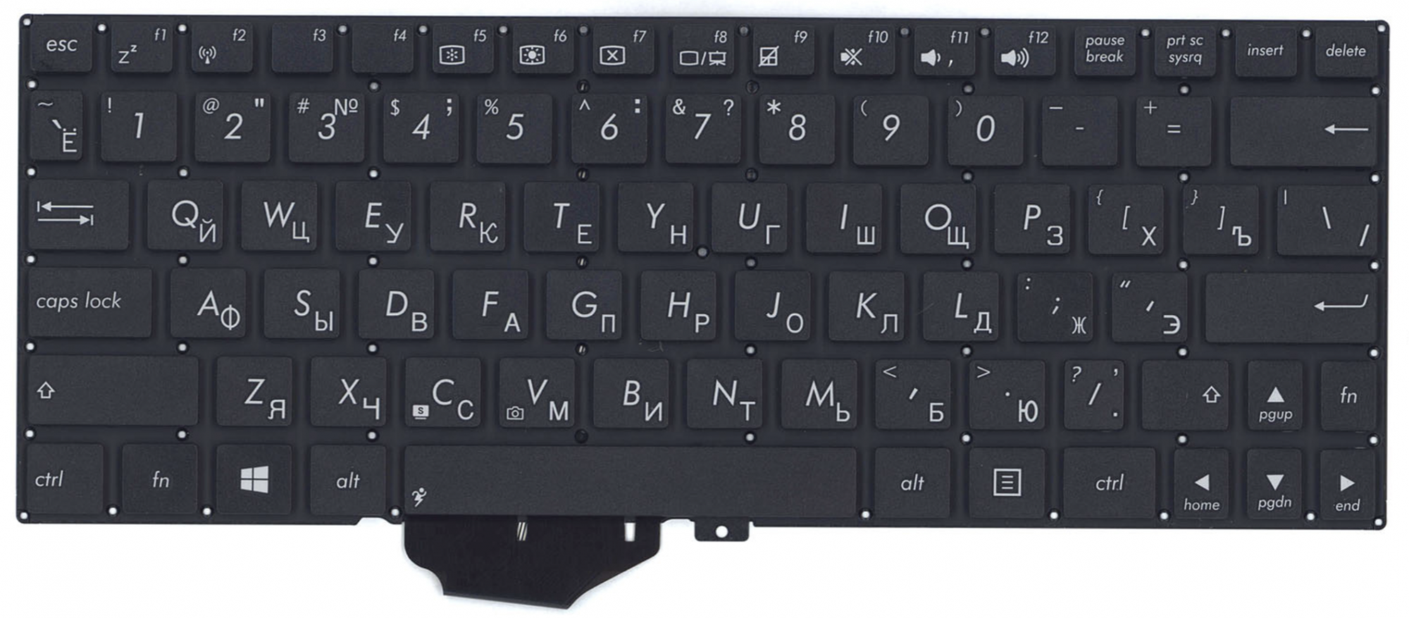 Клавиатура ASUS VivoBook x102 без рамки, OEM