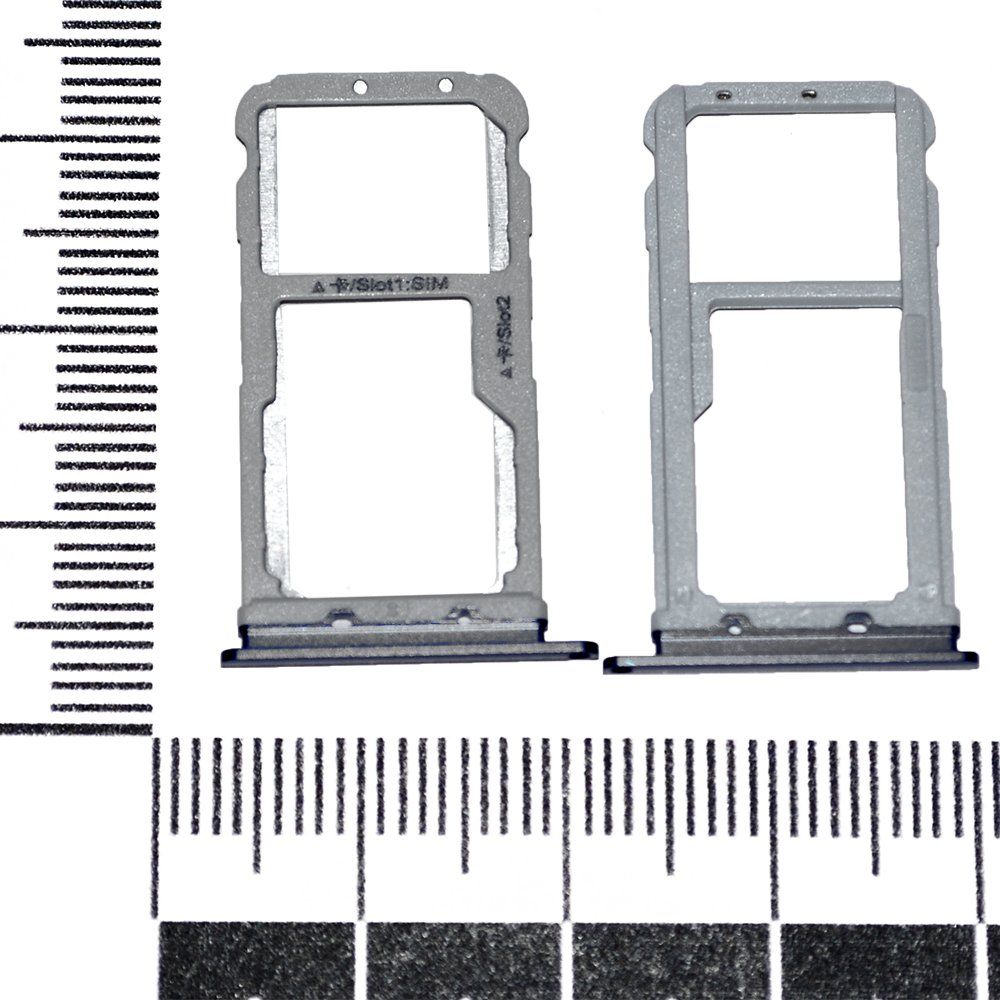 Держатель сим-карты Honor 9 серый orig Factory