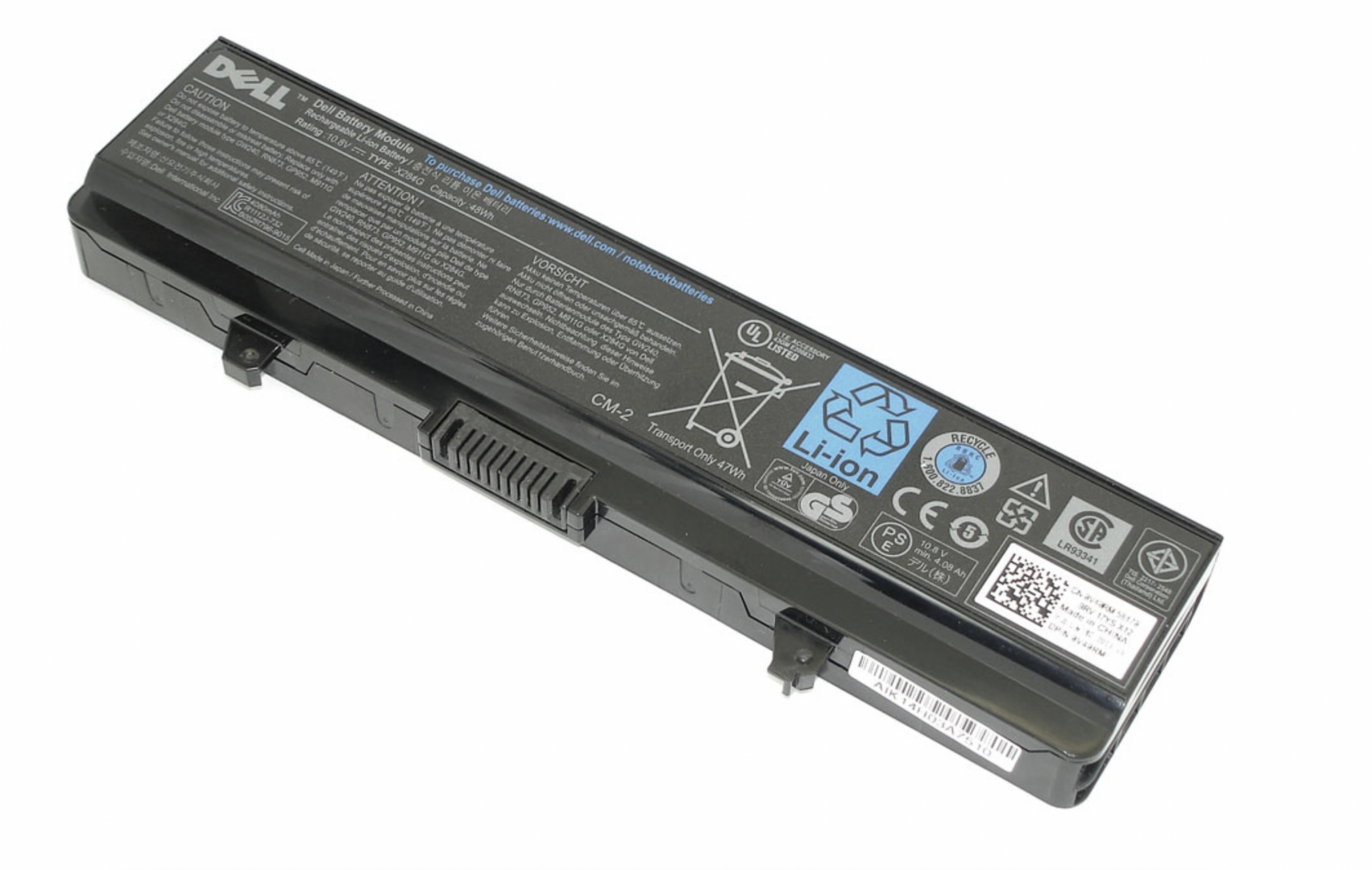 Аккумулятор DELL Inspiron 1750 10.8V, 48Wh, Original