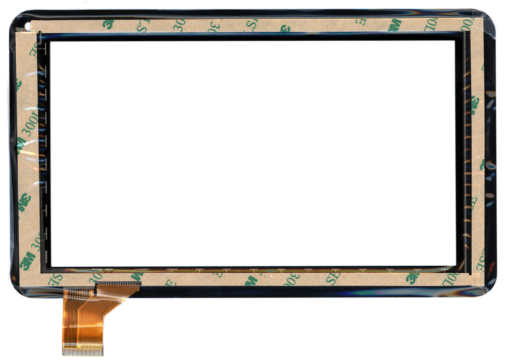 Сенсорное стекло (тачскрин) для Digma iDj7n (30 pin) черное