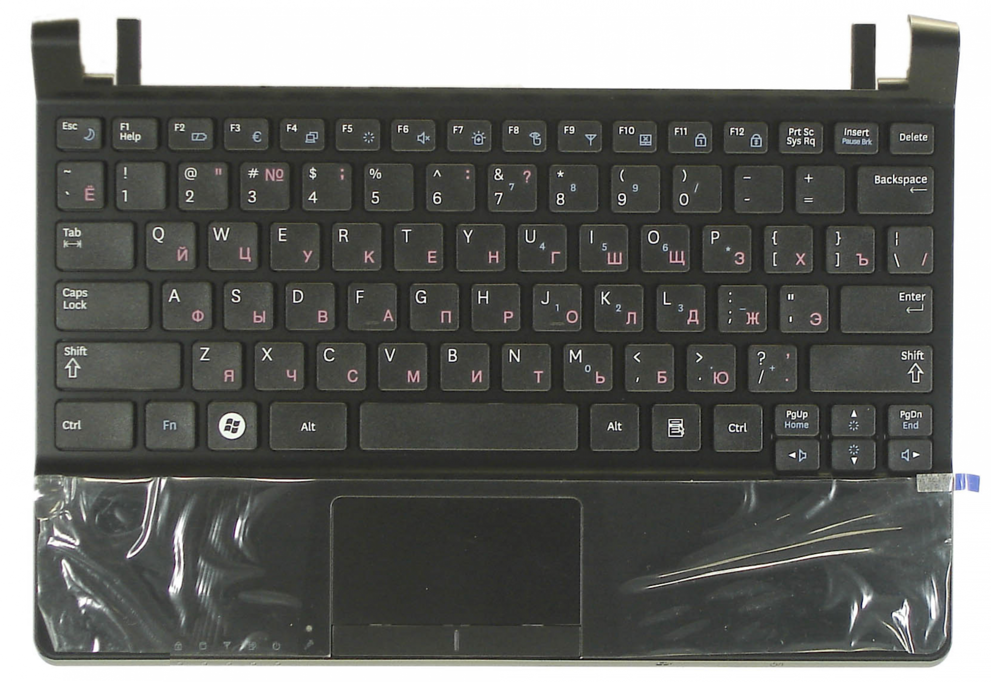 Топкейс в сборе с клавиатурой Samsung N350 OEM