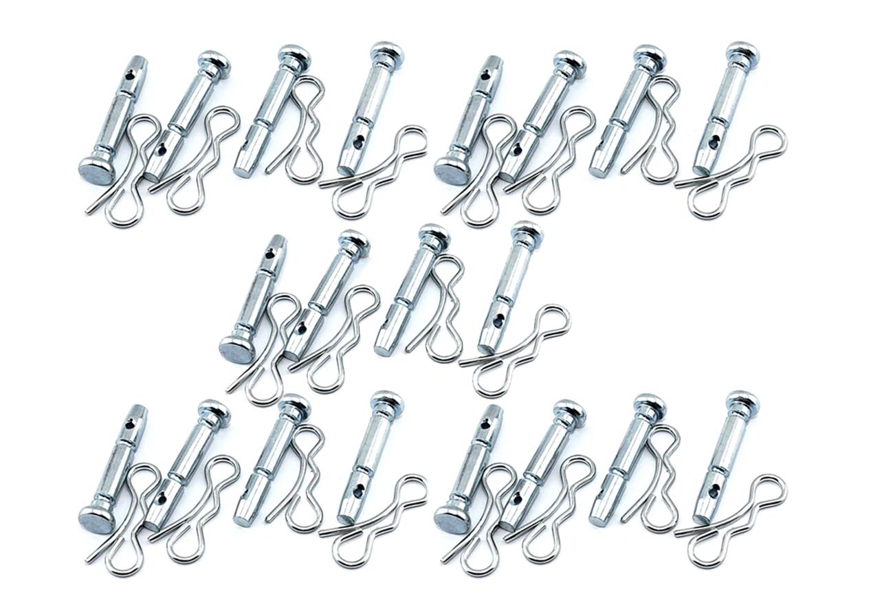 Срезные болты для снегоуборщика 6х41мм со шплинтом комплект 20шт 144002