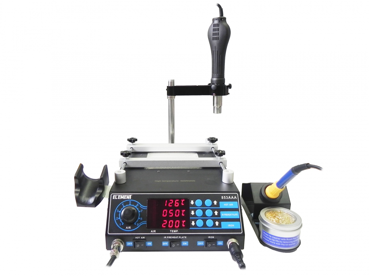 Паяльная станция ELEMENT 853AAA.