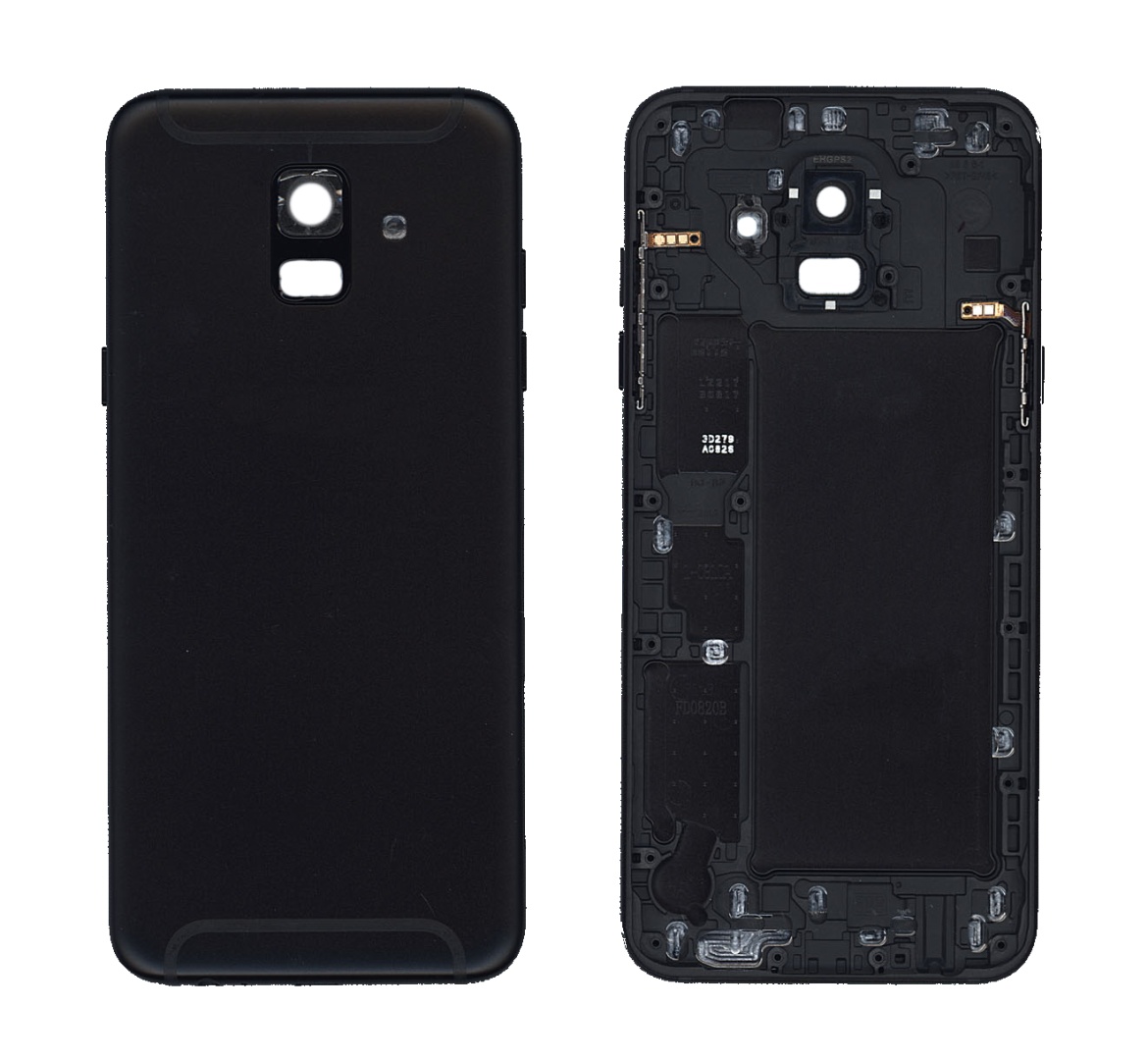 Задняя крышка для Samsung Galaxy A6 (2018) SM-A600F черная