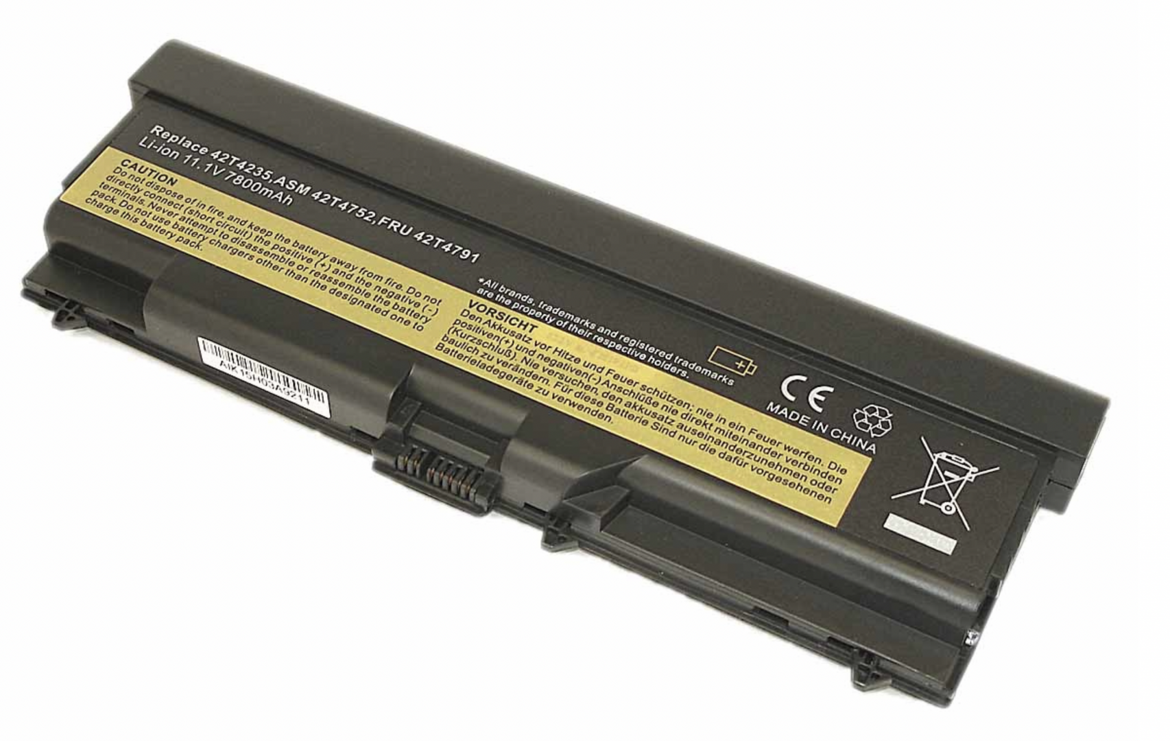 Аккумулятор Lenovo ThinkPad L420 11.1V, 7800mAh, OEM