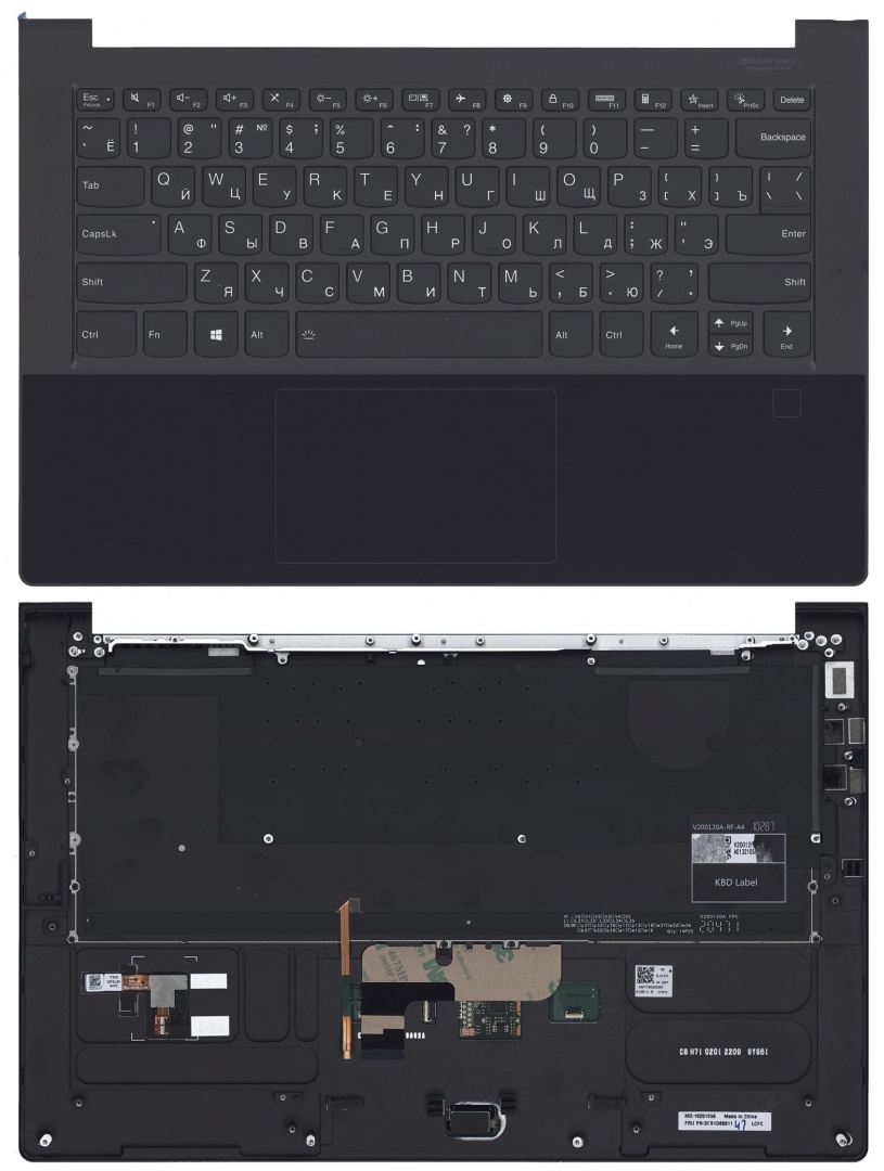 Клавиатура для ноутбука Lenovo Yoga 9-14ITL5 топкейс