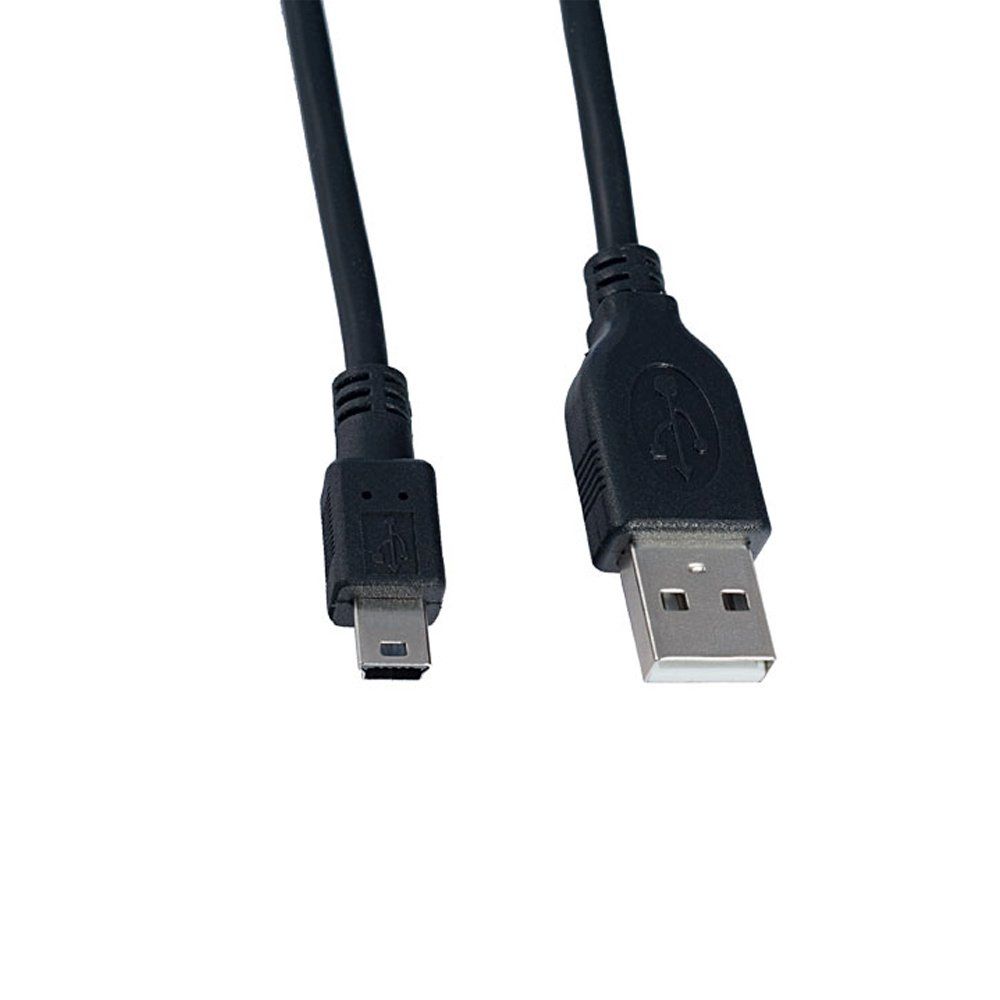 Кабель USB - mini USB PERFEO (U4302) черный (1,8м)