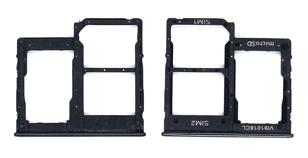 Лоток для SIM-карты Samsung Galaxy A40 (A405F) черный