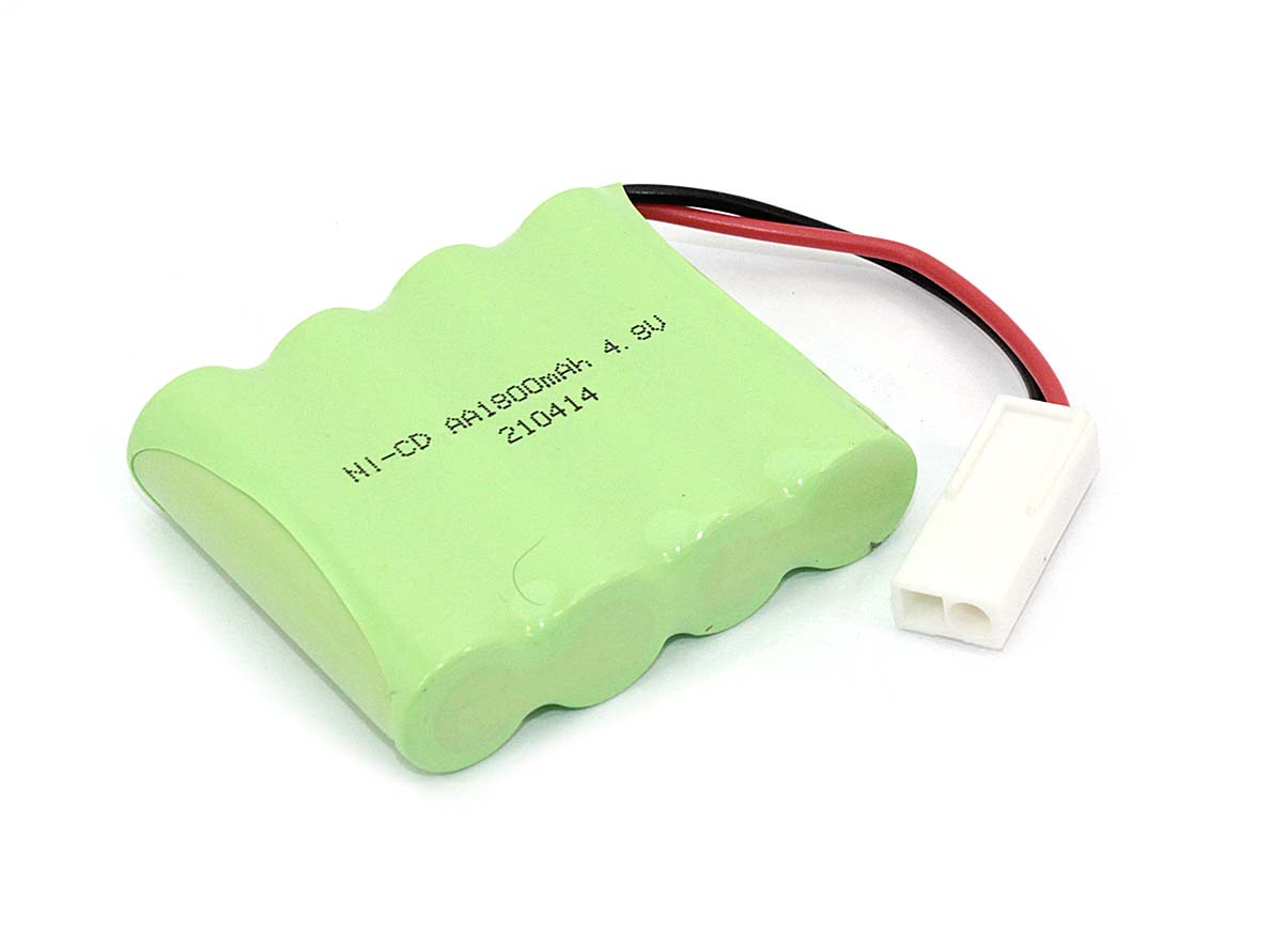 Аккумулятор Ni-Cd 4.8V 1800 mAh AA Flatpack разъем EL