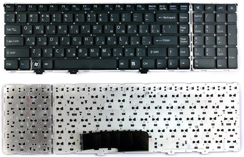 Клавиатура для ноутбука Sony VGN-AW черная