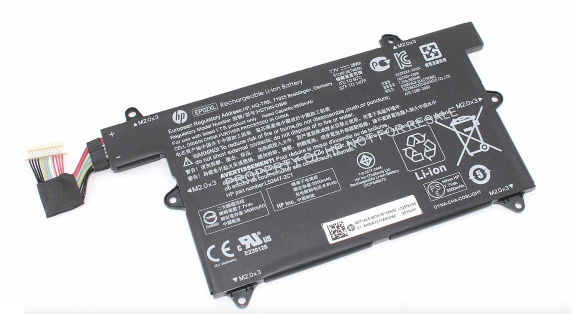 Аккумулятор HP Elite Dragonfly 7.7V, 28Wh, Original