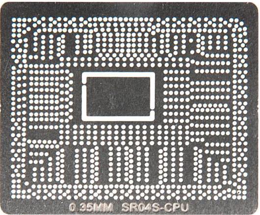 Трафарет BGA для CPU сокет BGA1023