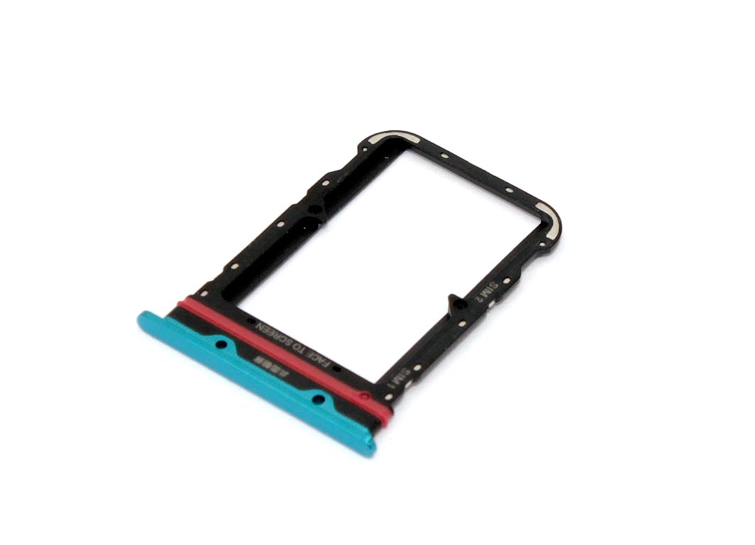 Лоток для SIM-карты Xiaomi Mi CC9 Pro синий