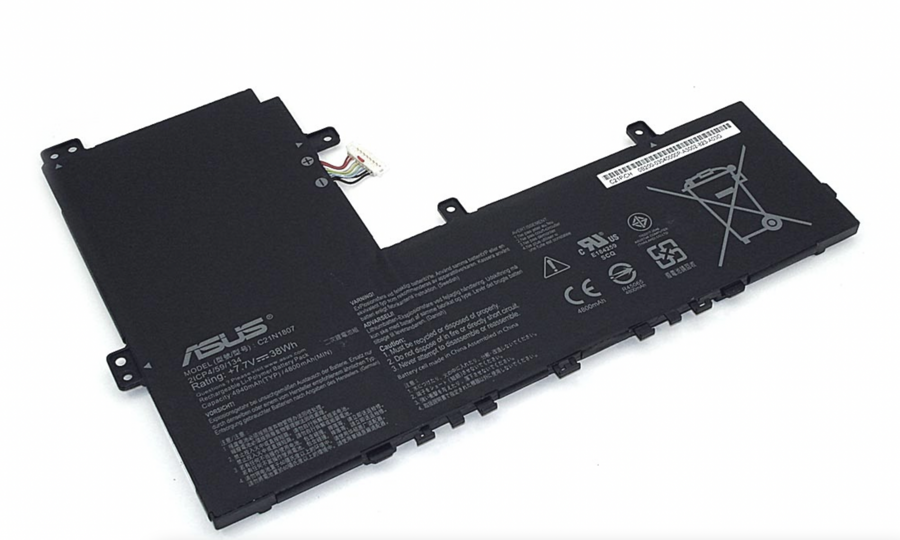 Аккумулятор Asus C223NA-DH02 7.7, 4800mAh, Original