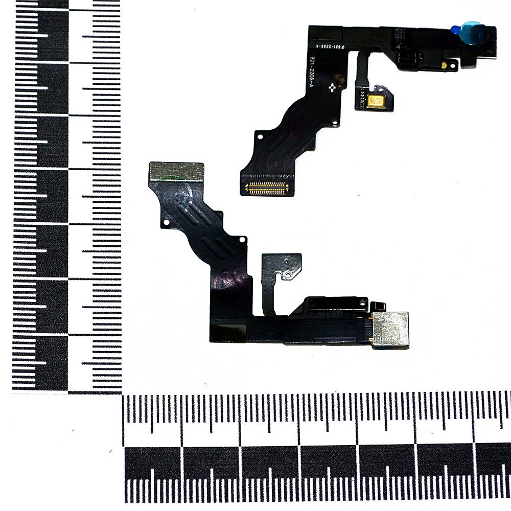Шлейф iPhone 6 Plus + светочувствительный элемент + фронтальная камера (в сборе) orig Factory
