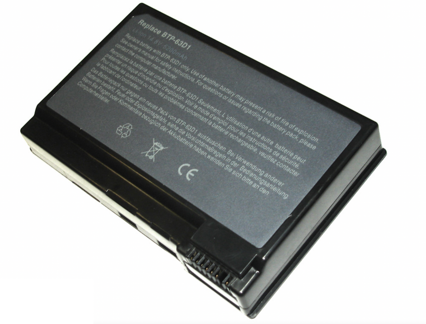 Аккумулятор Acer Aspire 5020 14.4V, 5200mAh, OEM