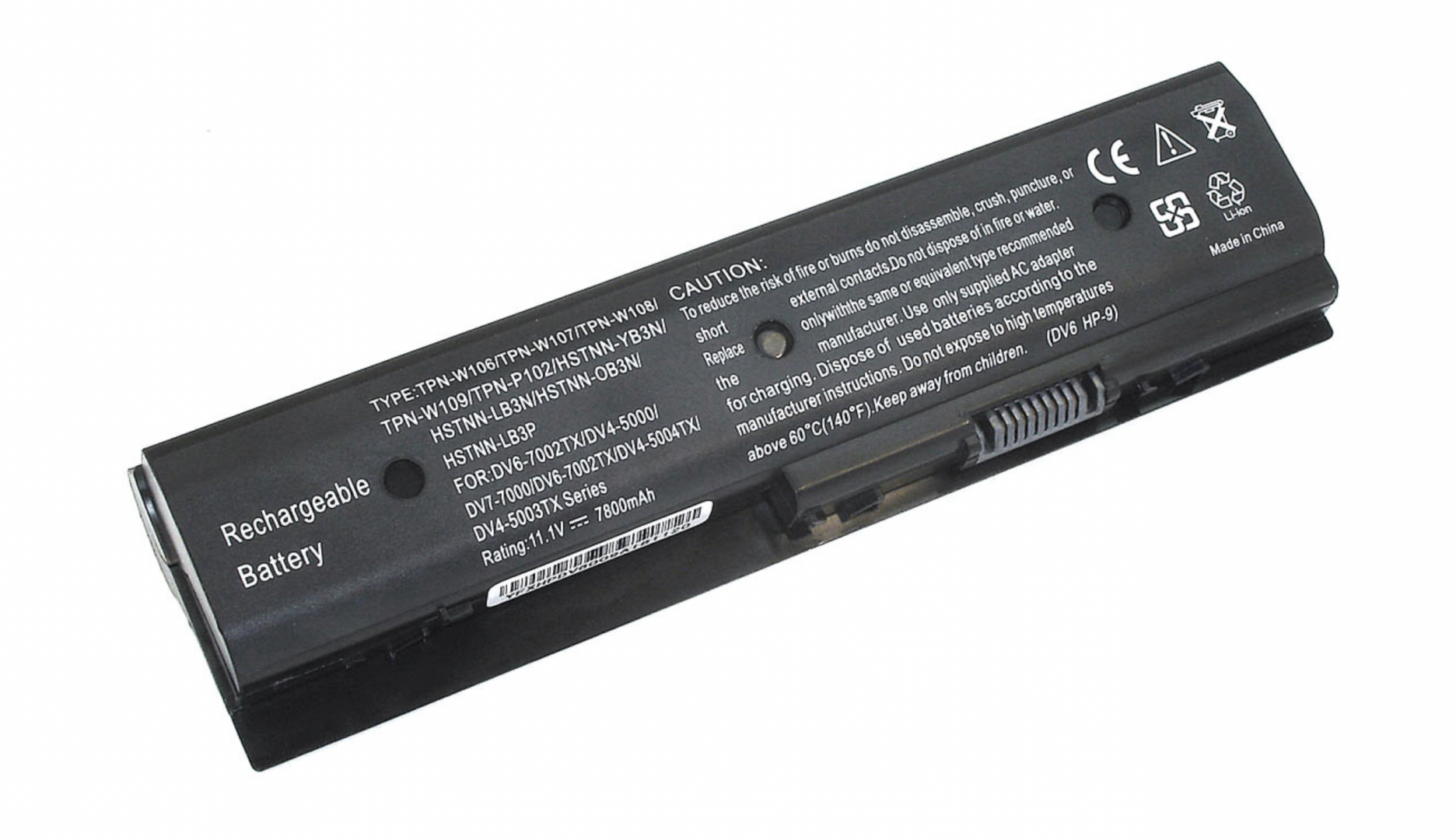 Аккумулятор HP Envy dv6-7000 11.1V, 7800mAh, OEM