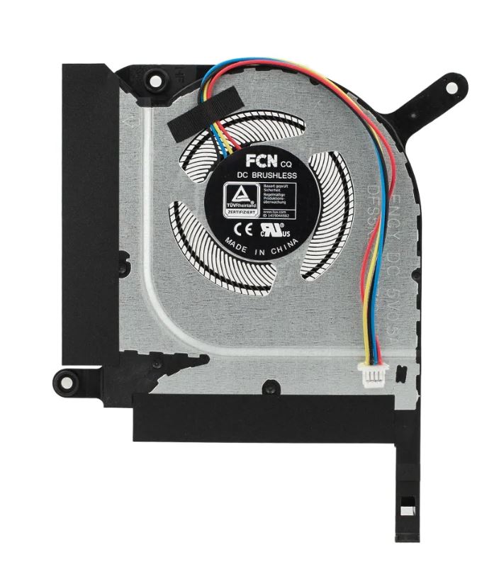 Вентилятор (кулер) для ноутбука Asus TUF Gaming A15 FX506HE FA506QM FA506IC, A17 FA706IC GPU левый