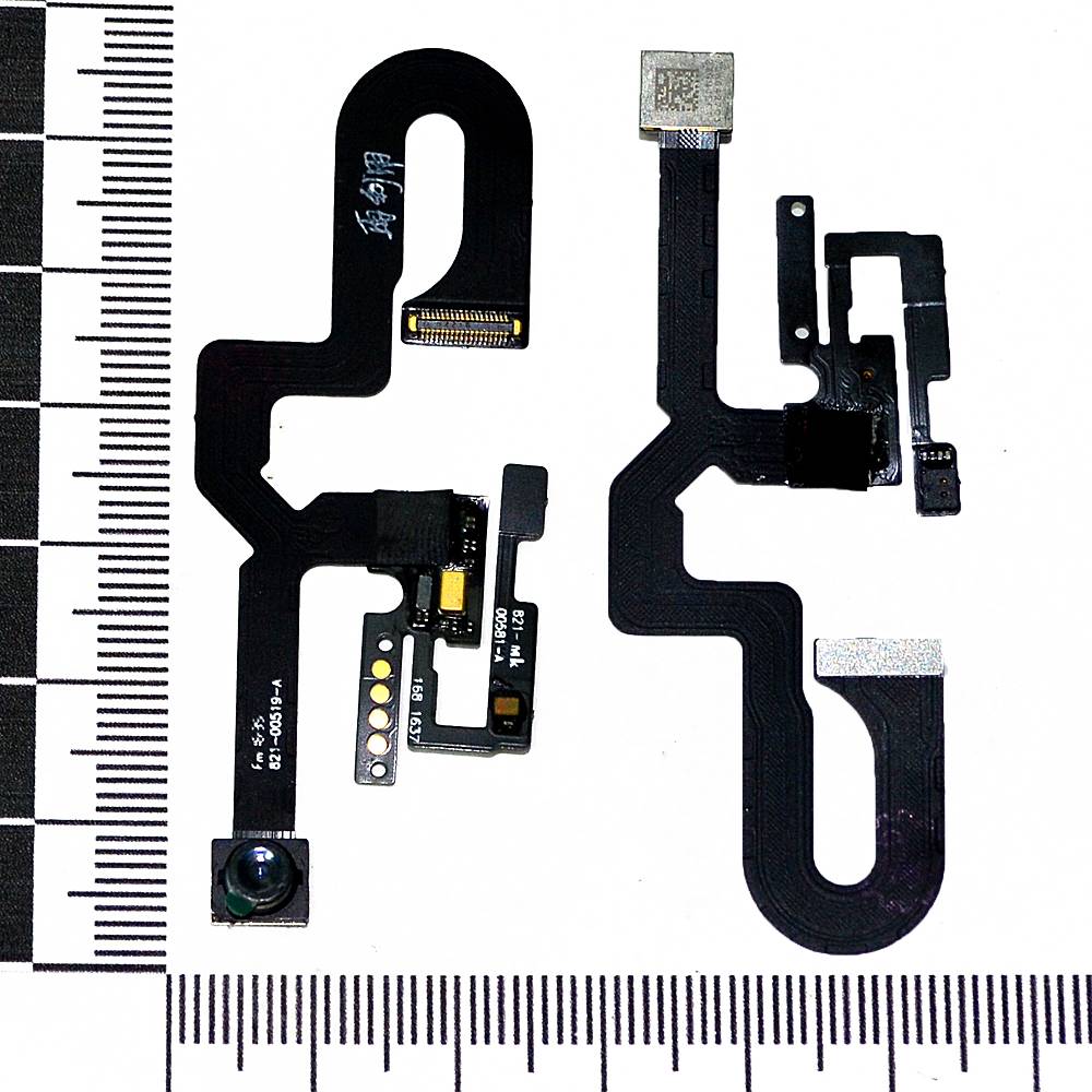 Шлейф iPhone 7 Plus + светочувствительный элемент + фронтальная камера (в сборе) orig Factory